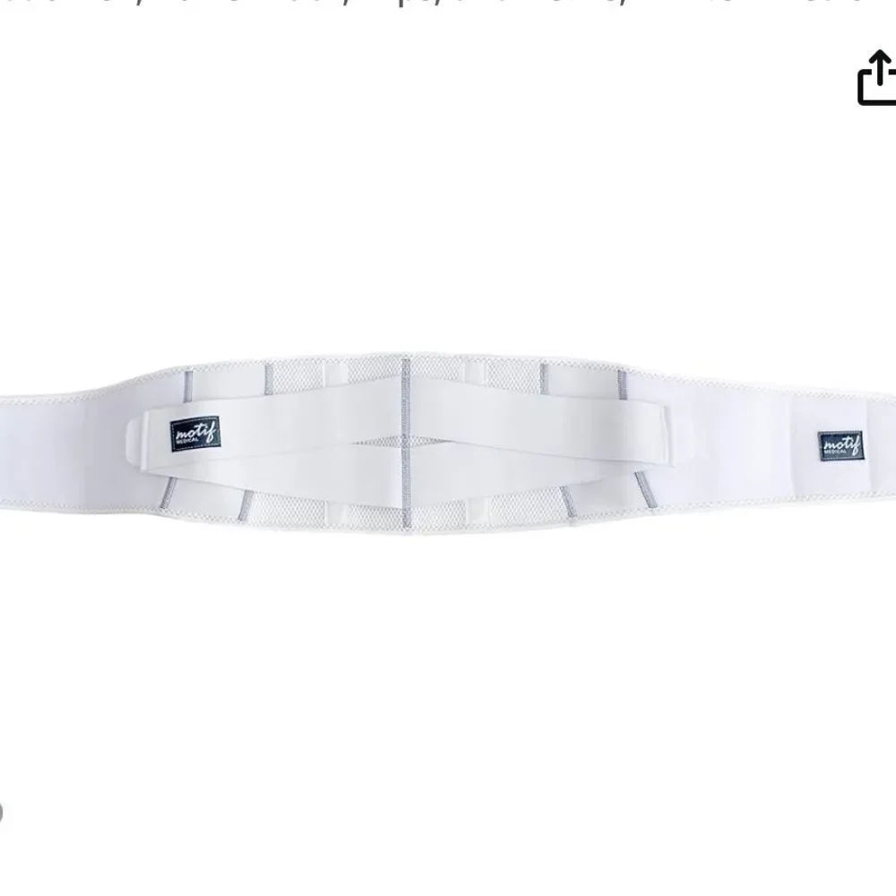 Motif Medical, Pregnancy Support Band, Abdomen White - Medium NWT IN‎ PKG